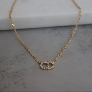 DIOR repurposed necklace